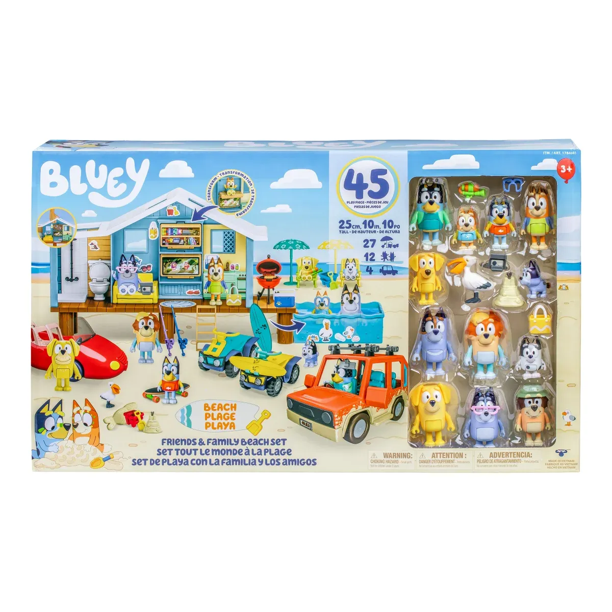 Bluey S11 Friends &amp; Family Beach Set