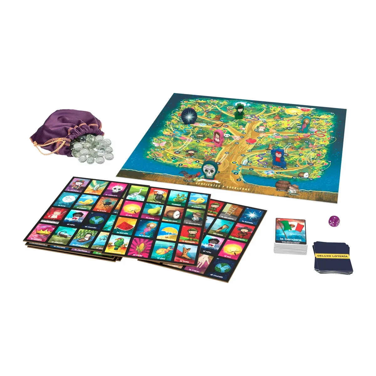 Deluxe Lottery &amp; Snakes &amp; Ladders