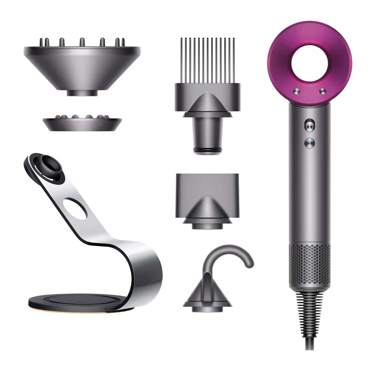 Dyson Supersonic Hair Dryer, Stand &amp; Attachments