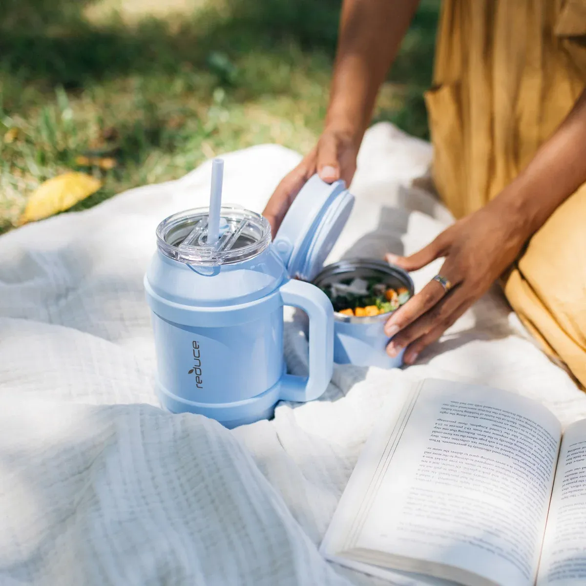 Reduce 1.48 L (50 oz.) Cold1 Mug  Blue