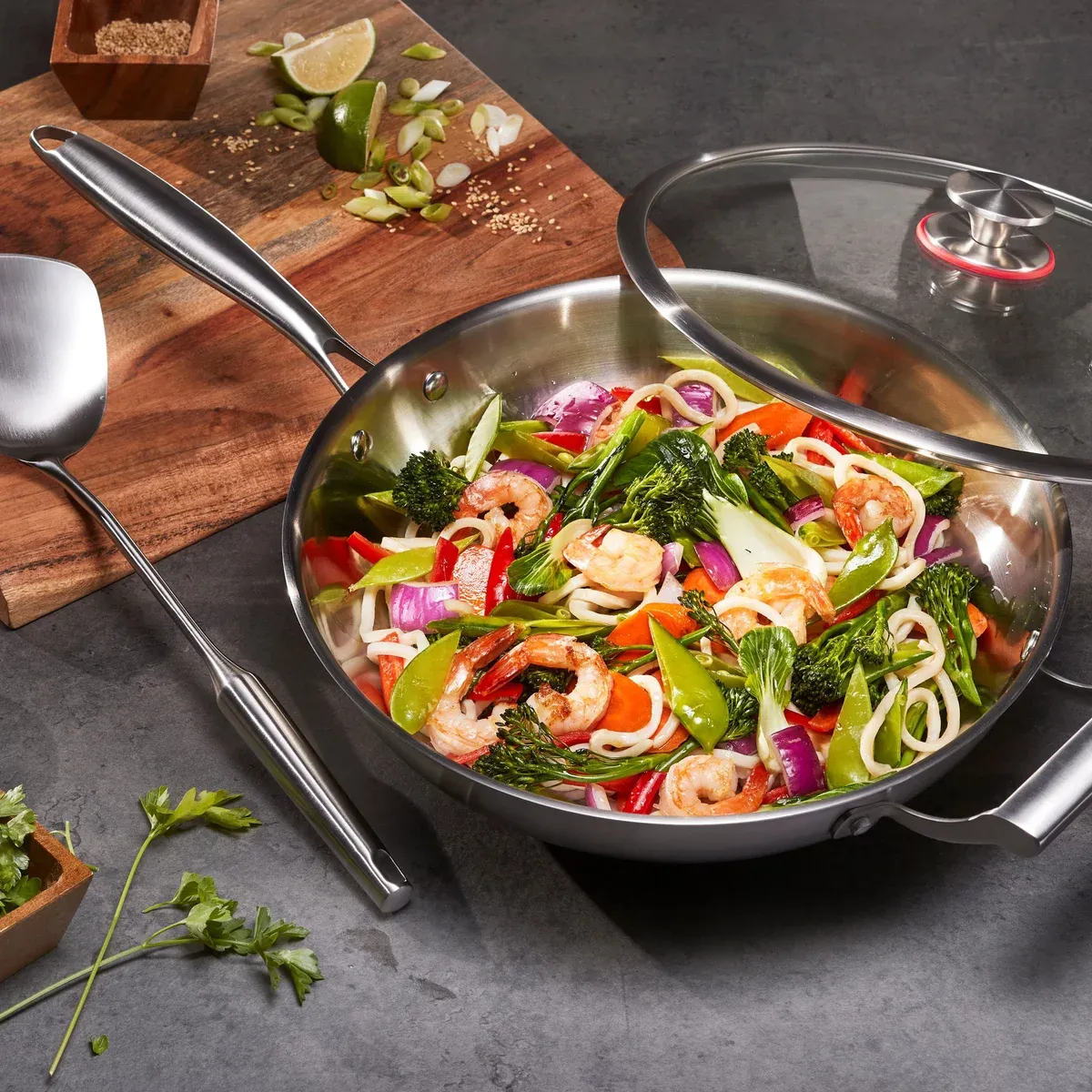 MIU Stainless Steel Wok