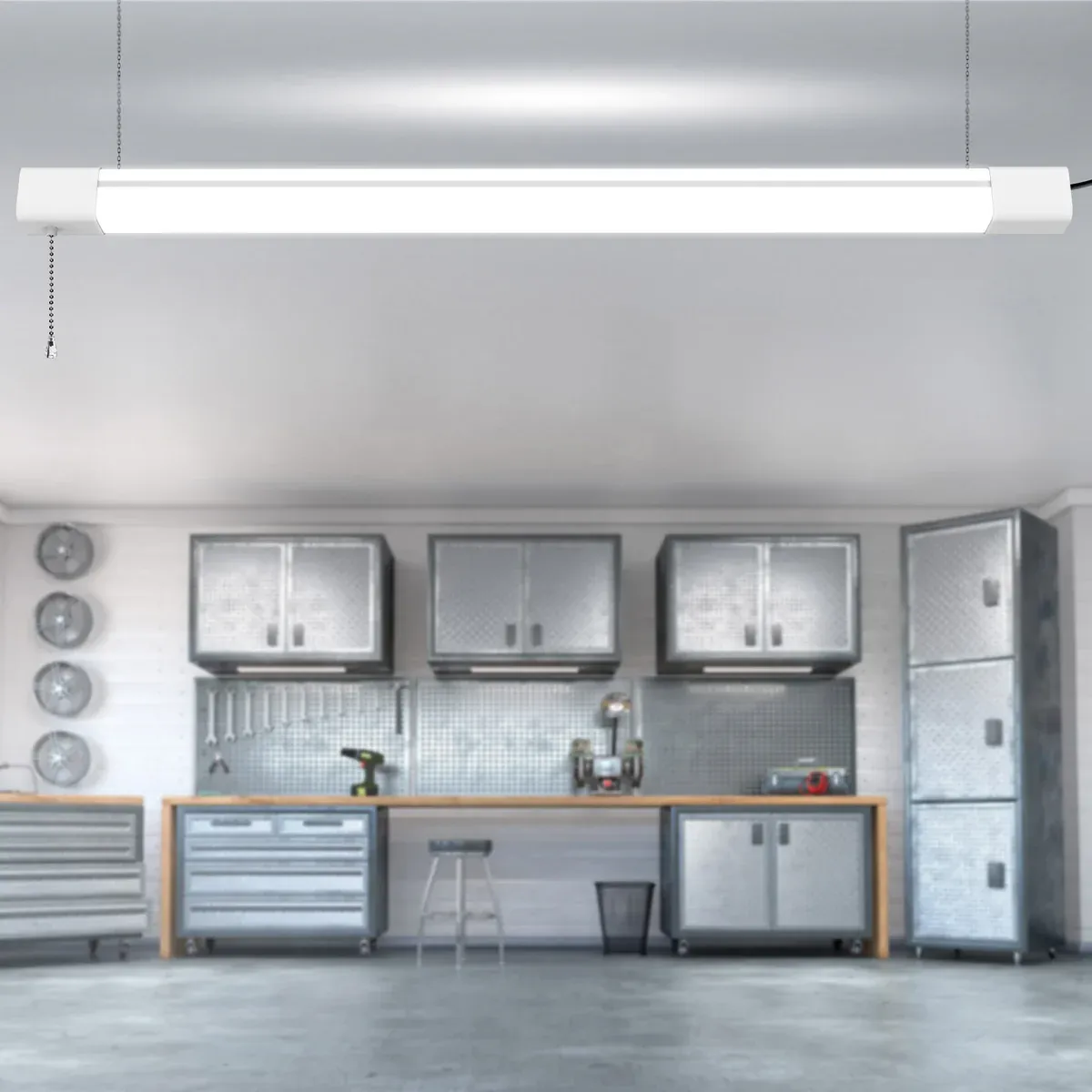 KODA 6000 lumens Modern Directional Shop Light with Motion Sensor