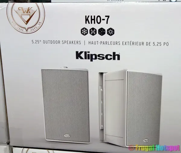 Klipsch KHO-7 Outdoor Loudspeaker 2-PACK (Pair) - White