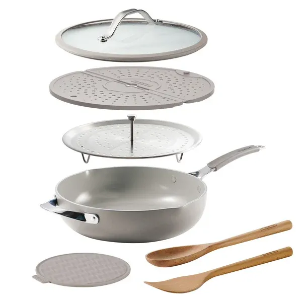 TRAMONTINA ALL IN ONE PLUS PAN 7 PIECES White