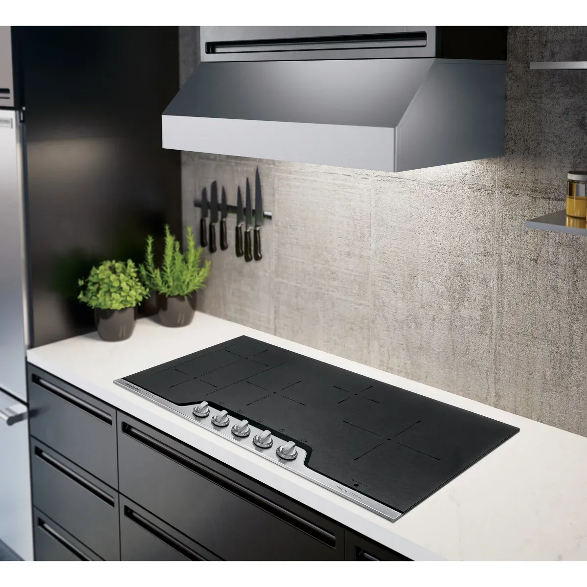 Frigidaire Professional 36 in Stainless Steel Wall Mount Range Hood, 400 Max CFM
