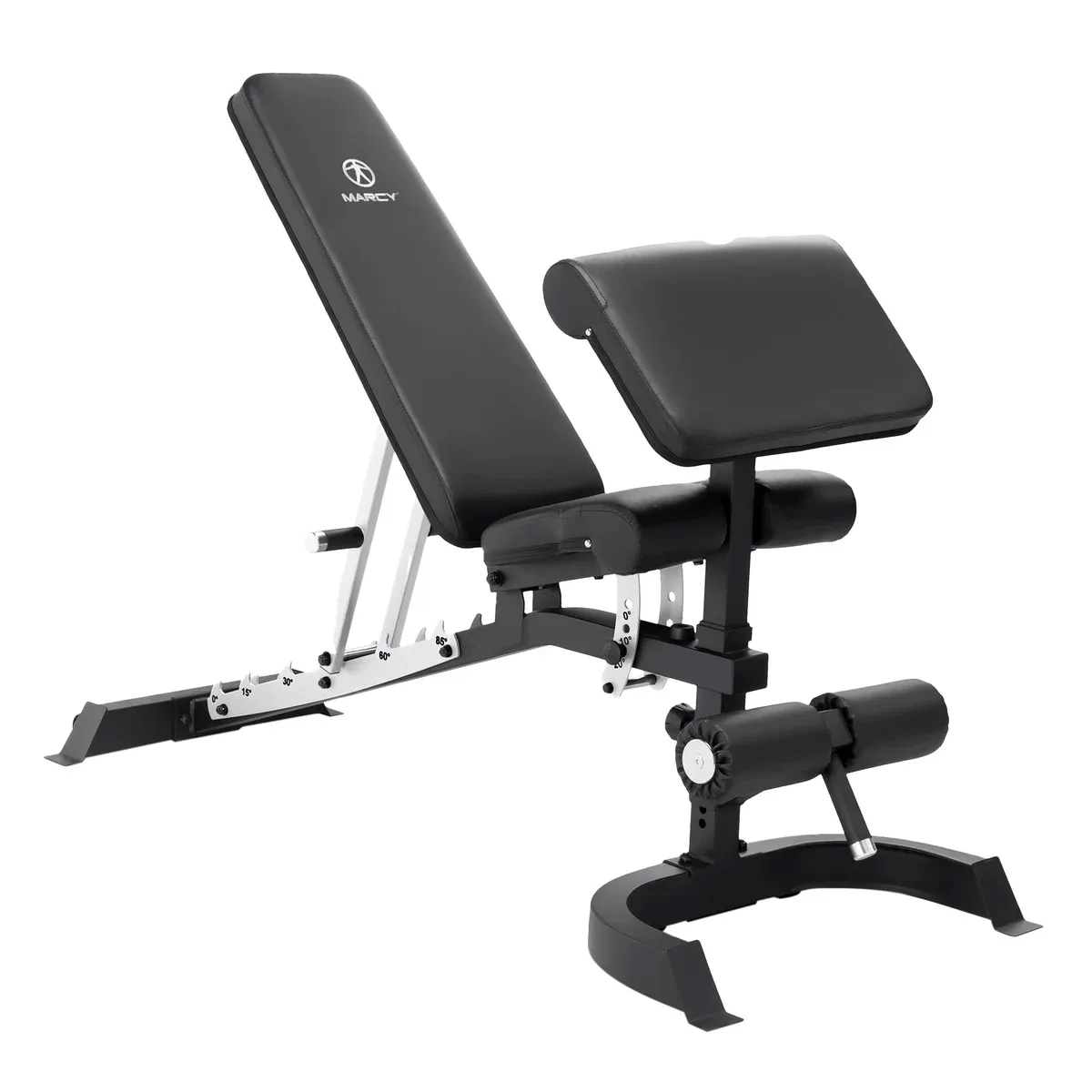 Marcy Utility Bench with Arm Curl Colour Black