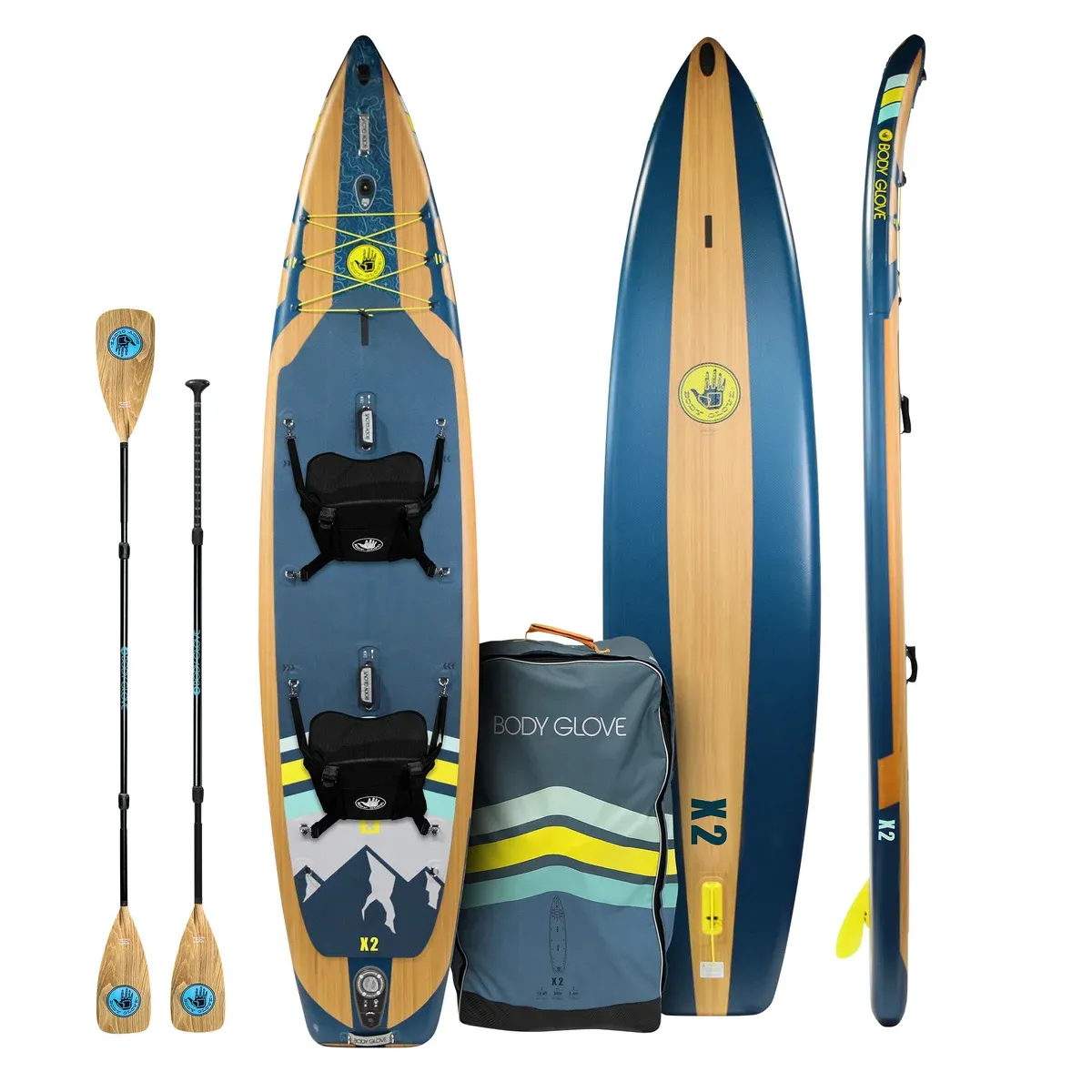 Body Glove Two Person Inflatable Paddle Board