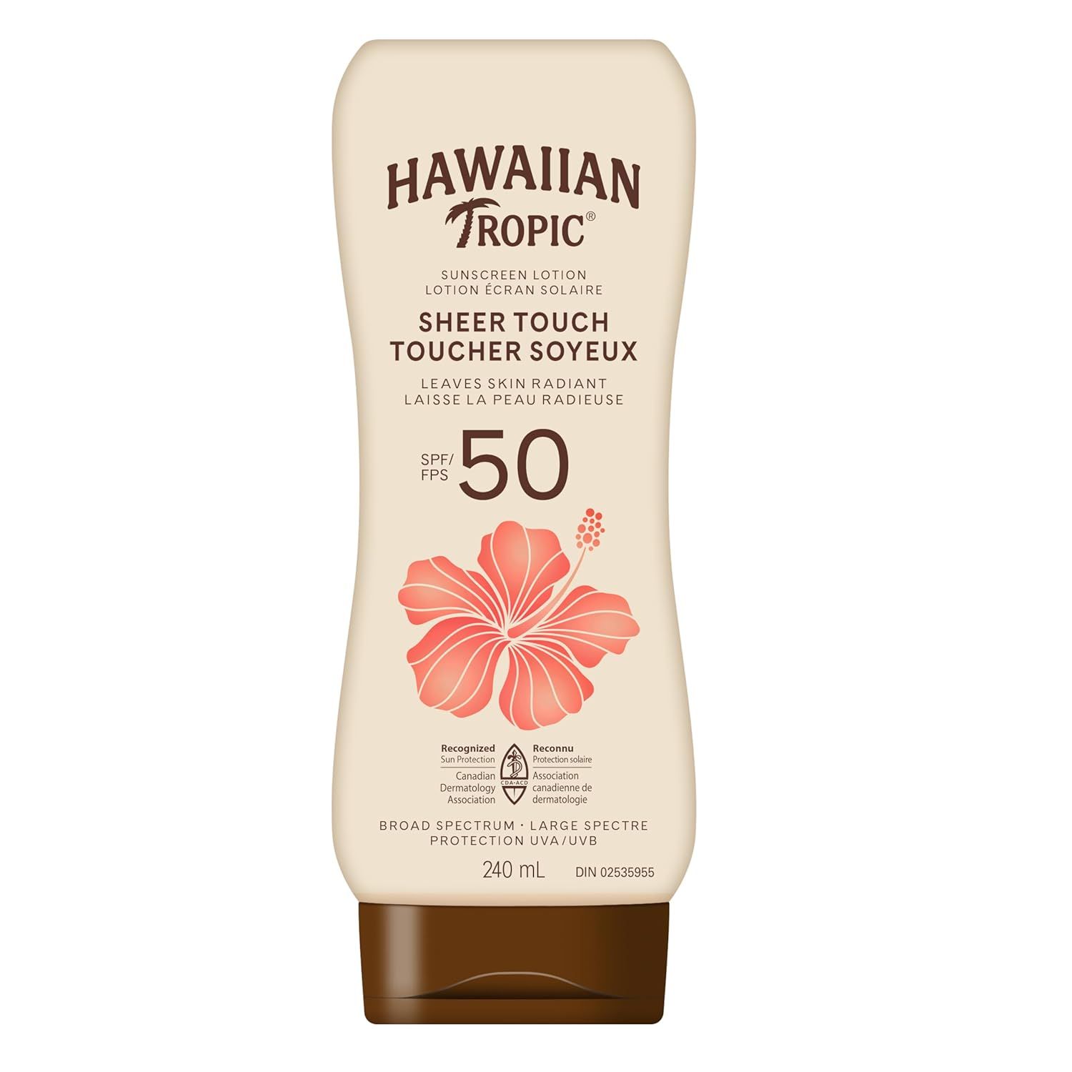 HAWAIIAN TROPIC SUNSCREEN LOTION SPF50  240 ML