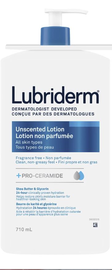 LUBRIDERM - Unscented Lotion - 710ml