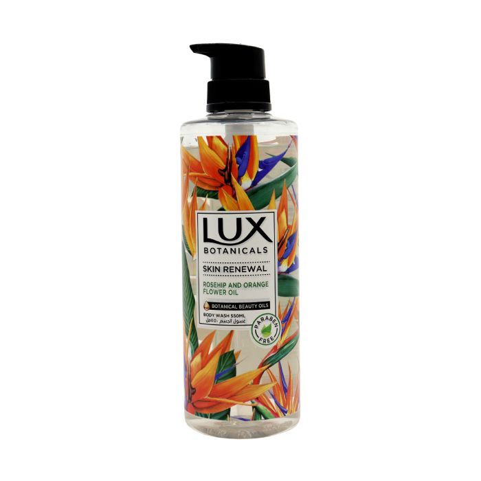 Lux Botanicals Skin Detox Body Wash with Bird Of Paradise &amp; Rosehip Oil - 550 ml