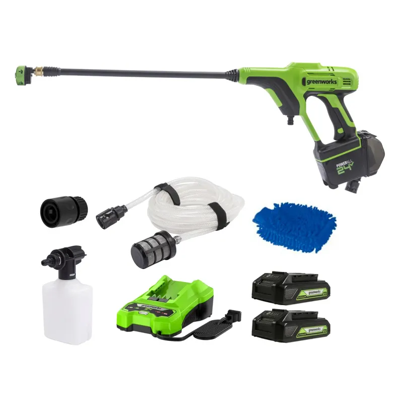 Greenworks 24V 600 PSI Cordless Power Cleaner Kit