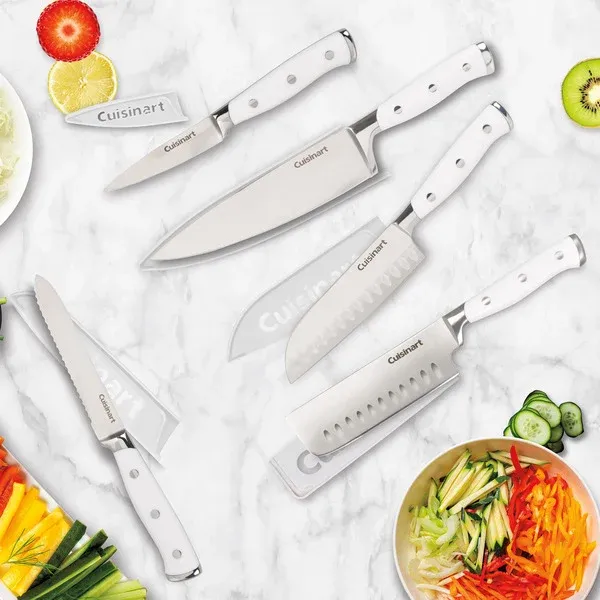 Cuisinart German Steel Triple Rivet Knife, 5-piece