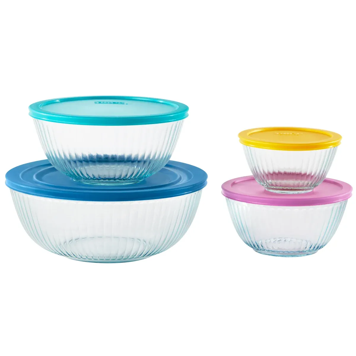 Pyrex Mixing Bowl Set, 8-piece