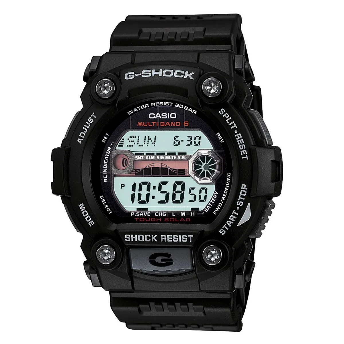 Casio G-Rescue Solar Atomic Mens Watch