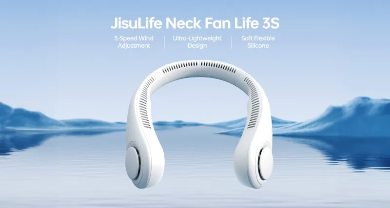 JISULIFE Neck Fan 1 pc