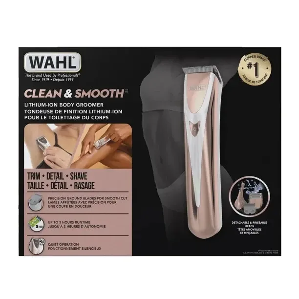 Wahl Clean &amp; Smooth Lithium Ion Body Groomer