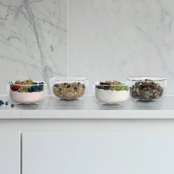 HENCKELS DOUBLE WALLED BOWLS 6 PIECES