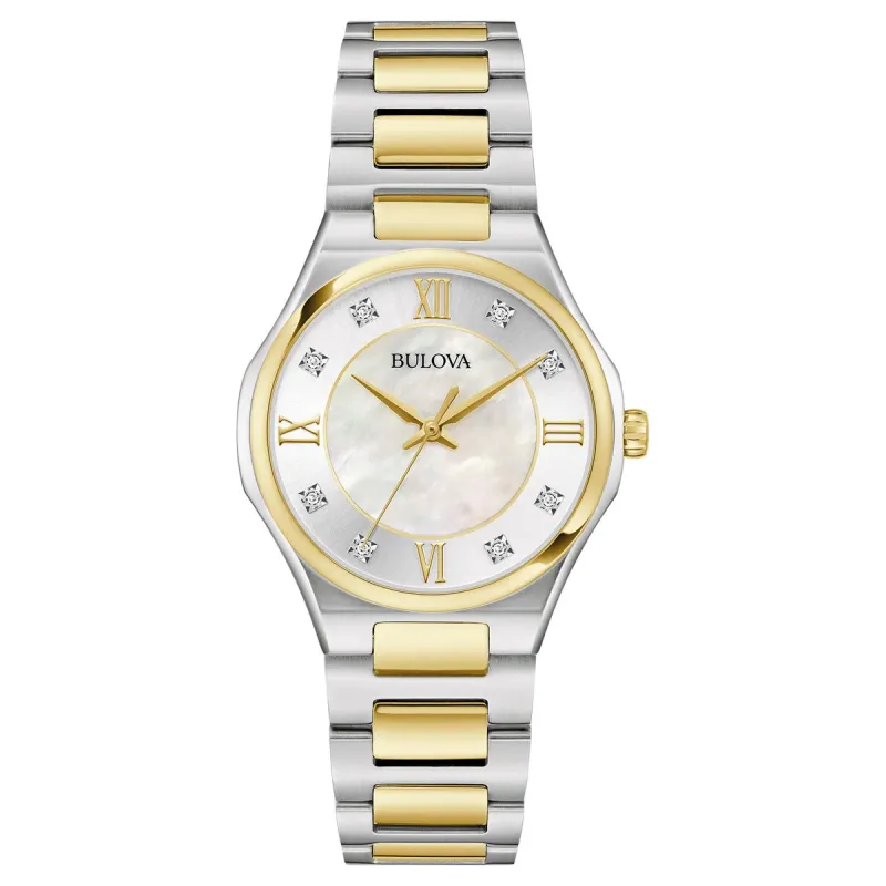 Bulova Classic Mother-of-Pearl Dial Ladies Watch