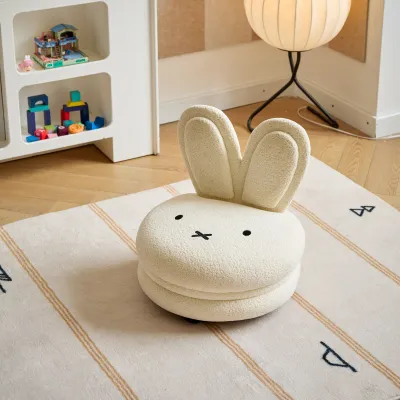 Aesthetik Kids Miffy Macaron Chair Colour : White