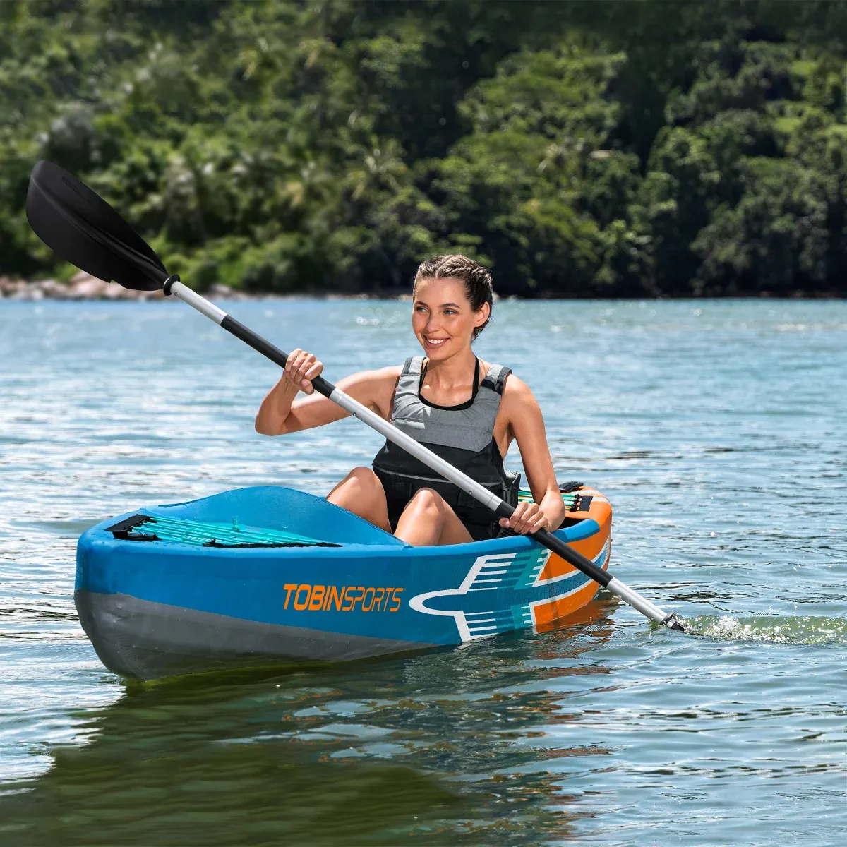 Tobin Sports Breakwater Pro X1 12 ft. Inflatable Kayak