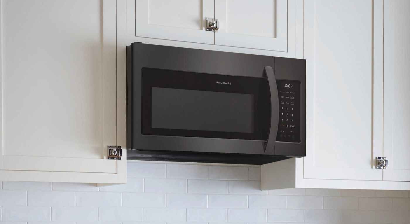 30&quot; Frigidaire 1.8 Cu. Ft. Over-The-Range Microwave - FMOS1846BD Color Black Stainless Steel