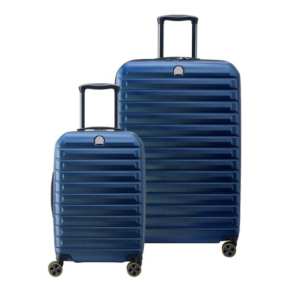 Delsey Helium Edge 2-piece Hardside Luggage Set Colour  Blue