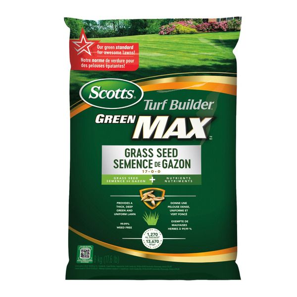 Scotts Turf Builder Green Max Grass Seed Mix 8 kg
