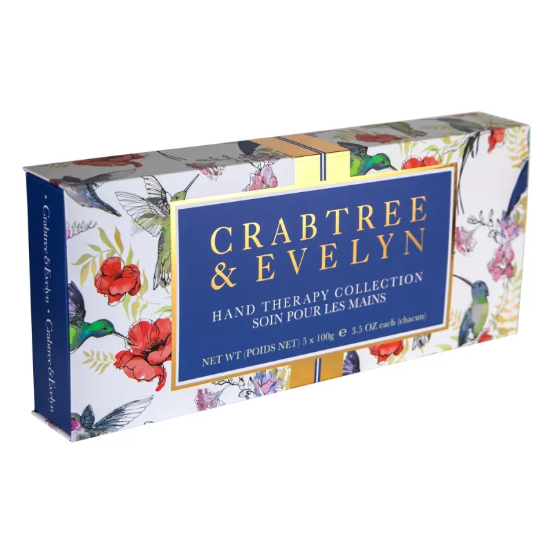 Crabtree &amp; Evelyn Hand Therapy Magnetic Box Set, 5 x 100 g