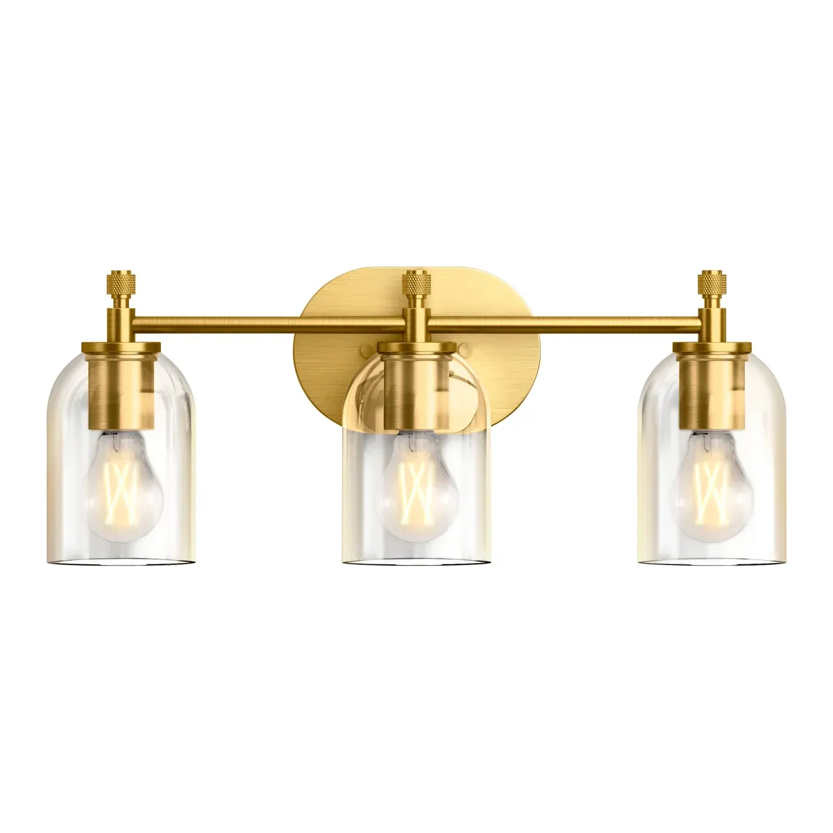 Kohler Orime Three-Light Wall Sconce Finish : Gold