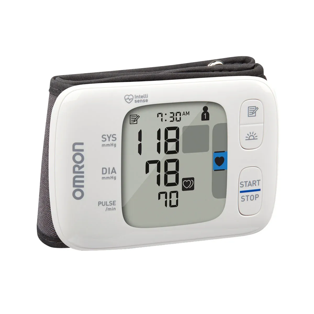 Omron BP4350 Gold Wrist Blood Pressure Monitor with Wireless Bluetooth Smart Technology