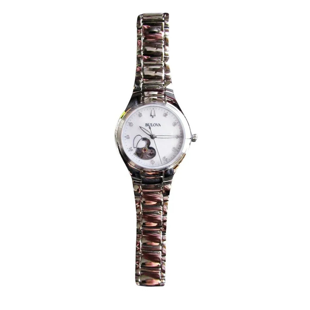 Bulova Classic White Mother-of-Pearl Dial Ladies Watch