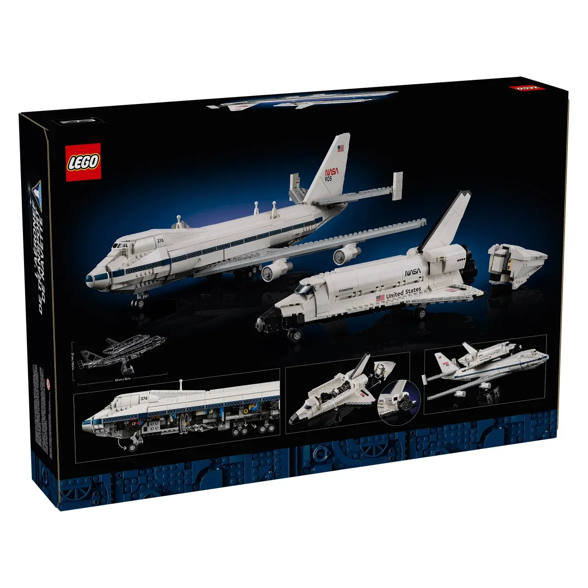 LEGO Icons Shuttle Carrier Aircraft 10360
