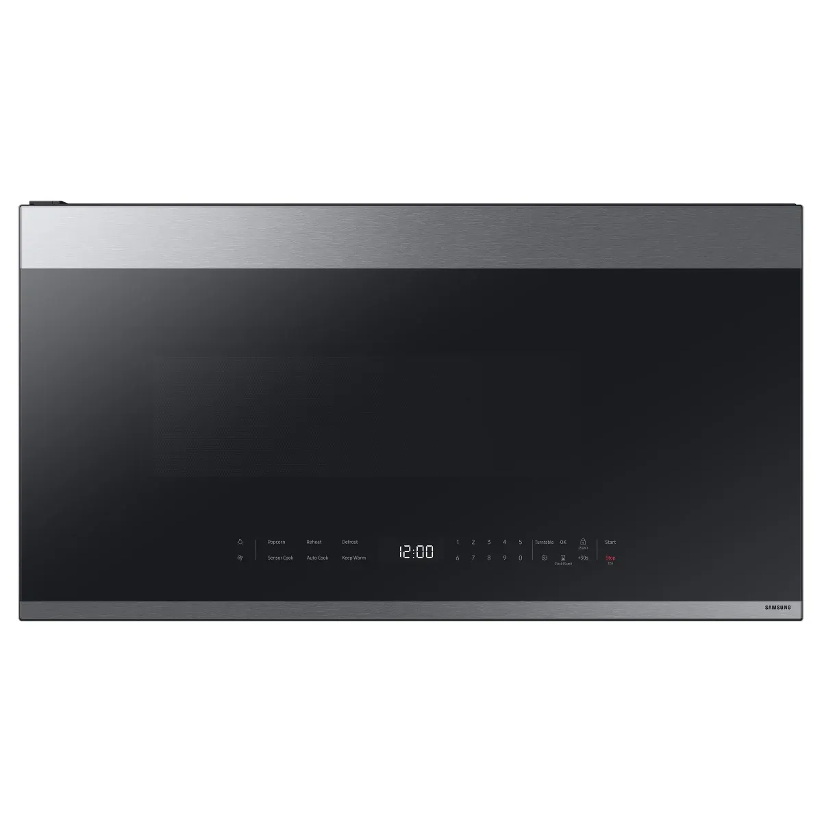Samsung BESPOKE 2.1 cu ft. Stainless Steel Over-the-Range Microwave, 400 CFM