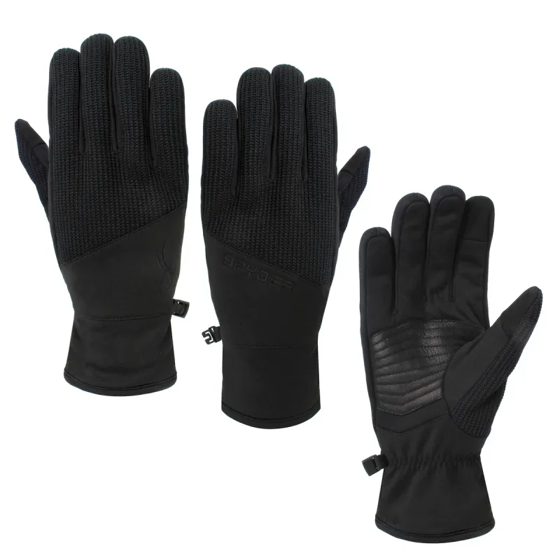 Spyder Core Conduct Glove with Leather Palm   X-Large