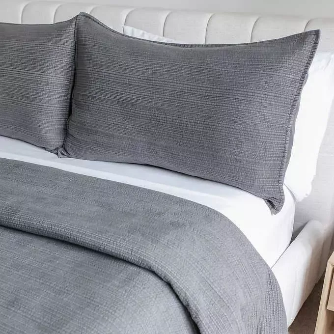 JA STNEWASH 3PC QUEEN Color: Grey