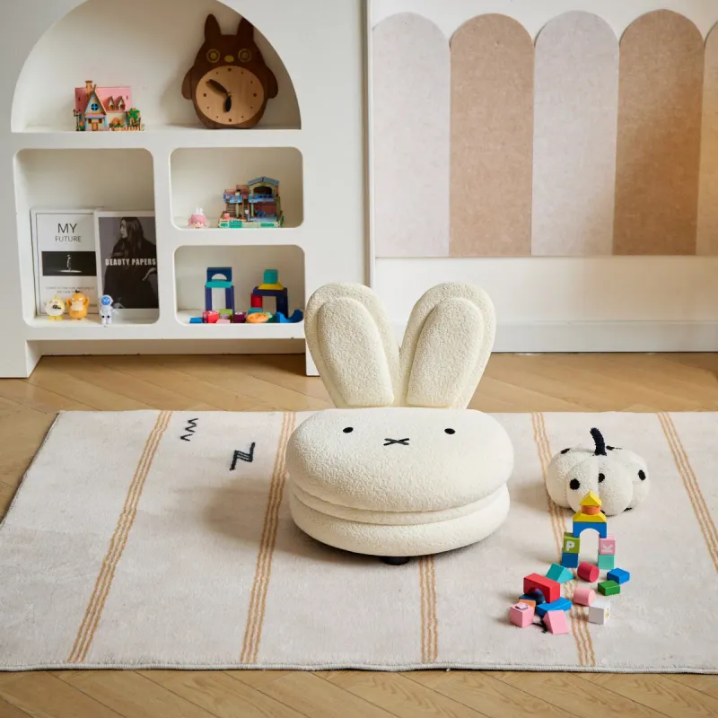 Aesthetik Kids Miffy Macaron Chair Colour : White