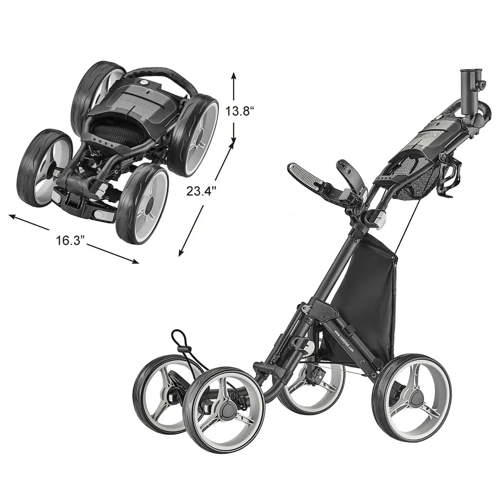 CaddyTek SuperLite Explorer V8 Golf Push Cart