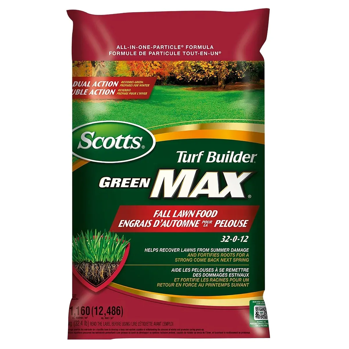 Scotts Turf Builder Green Max Fall Lawn Food