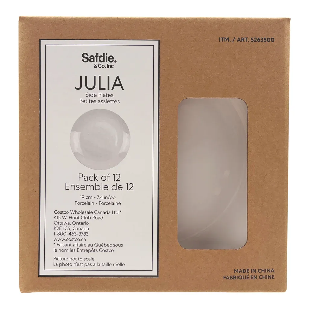 Safdie Julia Side Plate Pack of 12
