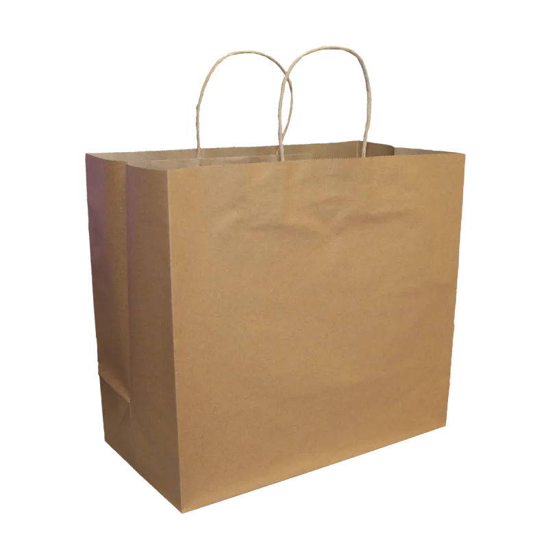 VIRO KRAFT PAPER BAG 250/CS P28 13" X 6" X 15"