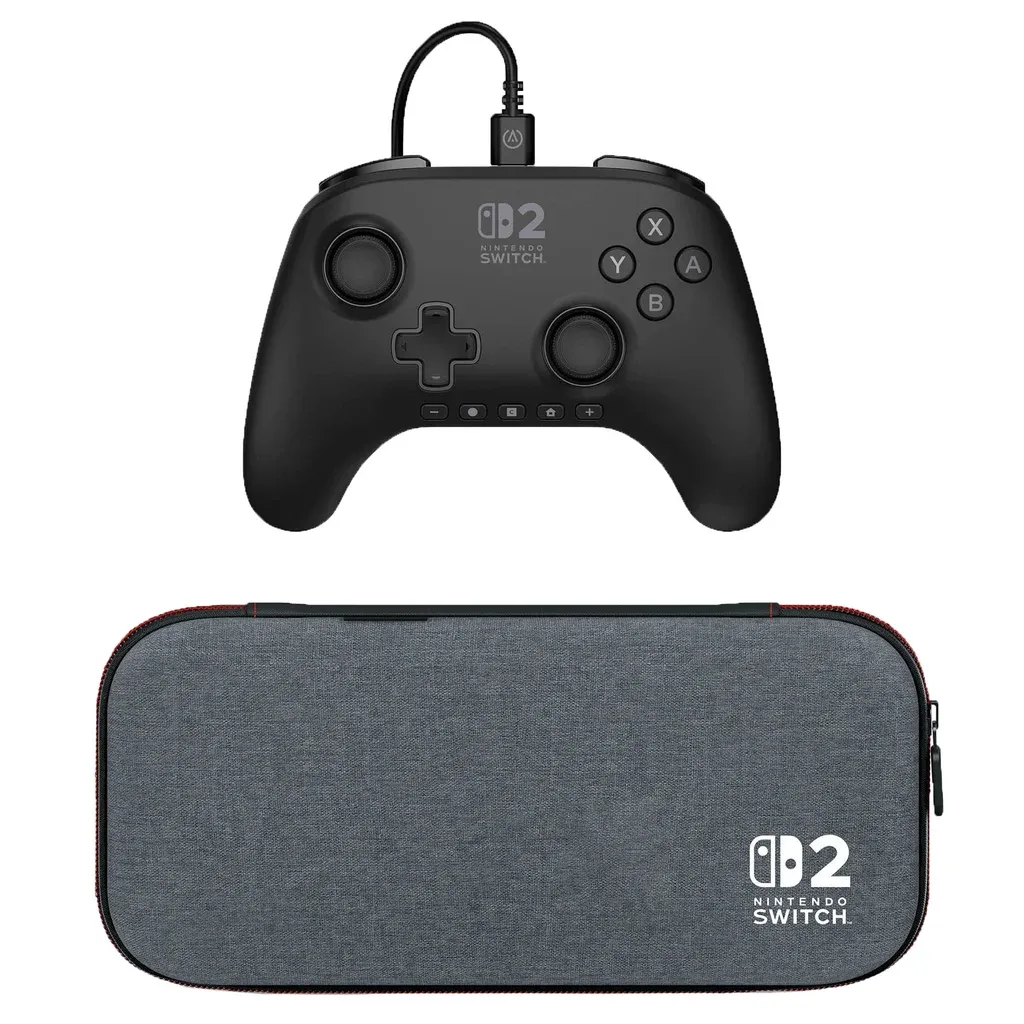 Power A Wired Controller and Case Bundle for Nintendo Switch 2