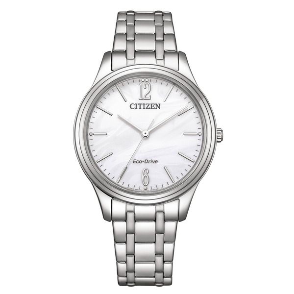 Citizen Classic Eco White Dial Ladies Watch