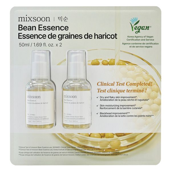 mixsoon Bean Essence Serum  2 x 50 mL