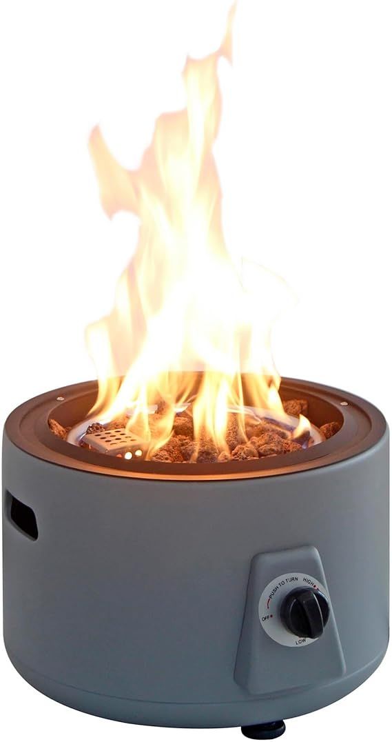 Paramount Expedition Campfire Smokeless   60,000 BTU  Firepit, Grey