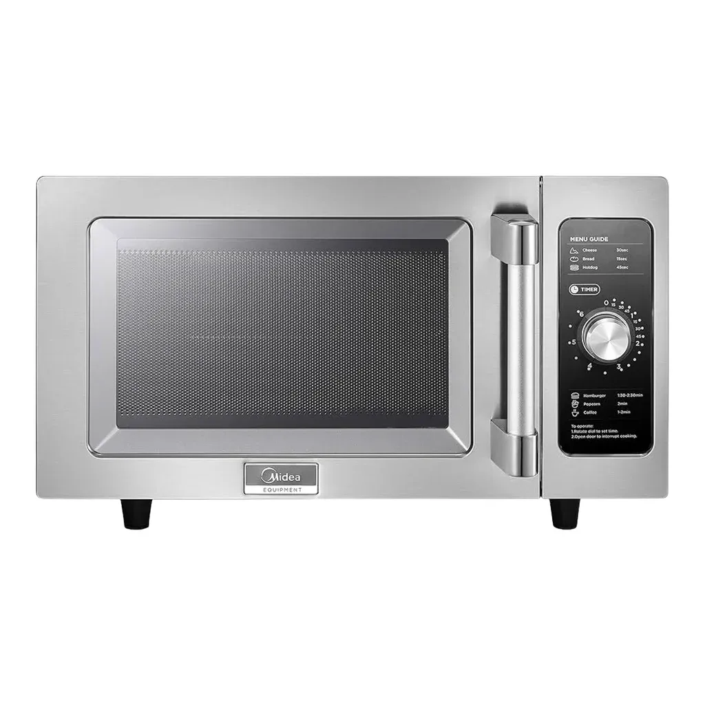 Midea 0.9 cu. ft. Stainless Steel Commercial Microwave
