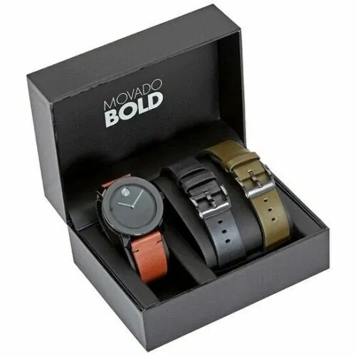 Movado 3600600 Men's Bold Black Quartz Watch