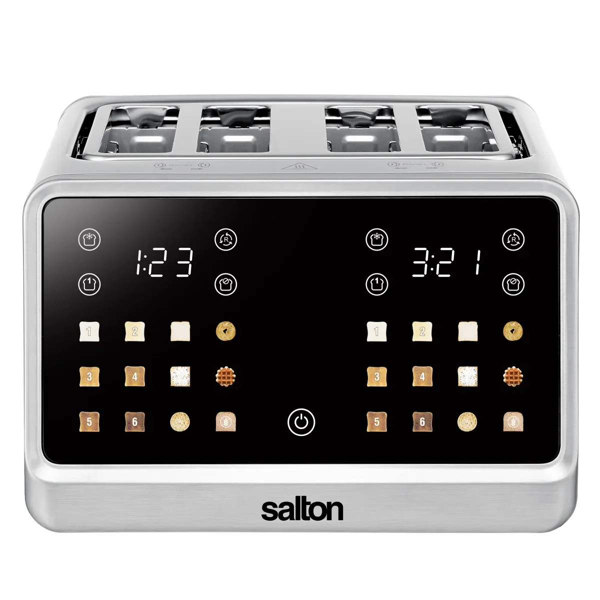 Salton 4 Slice Touchscreen Toaster