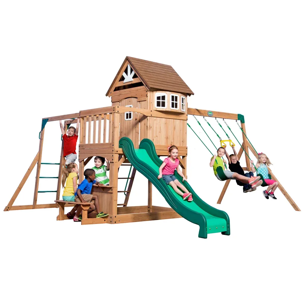 Backyard Discovery Montpelier All Cedar Swing Set
