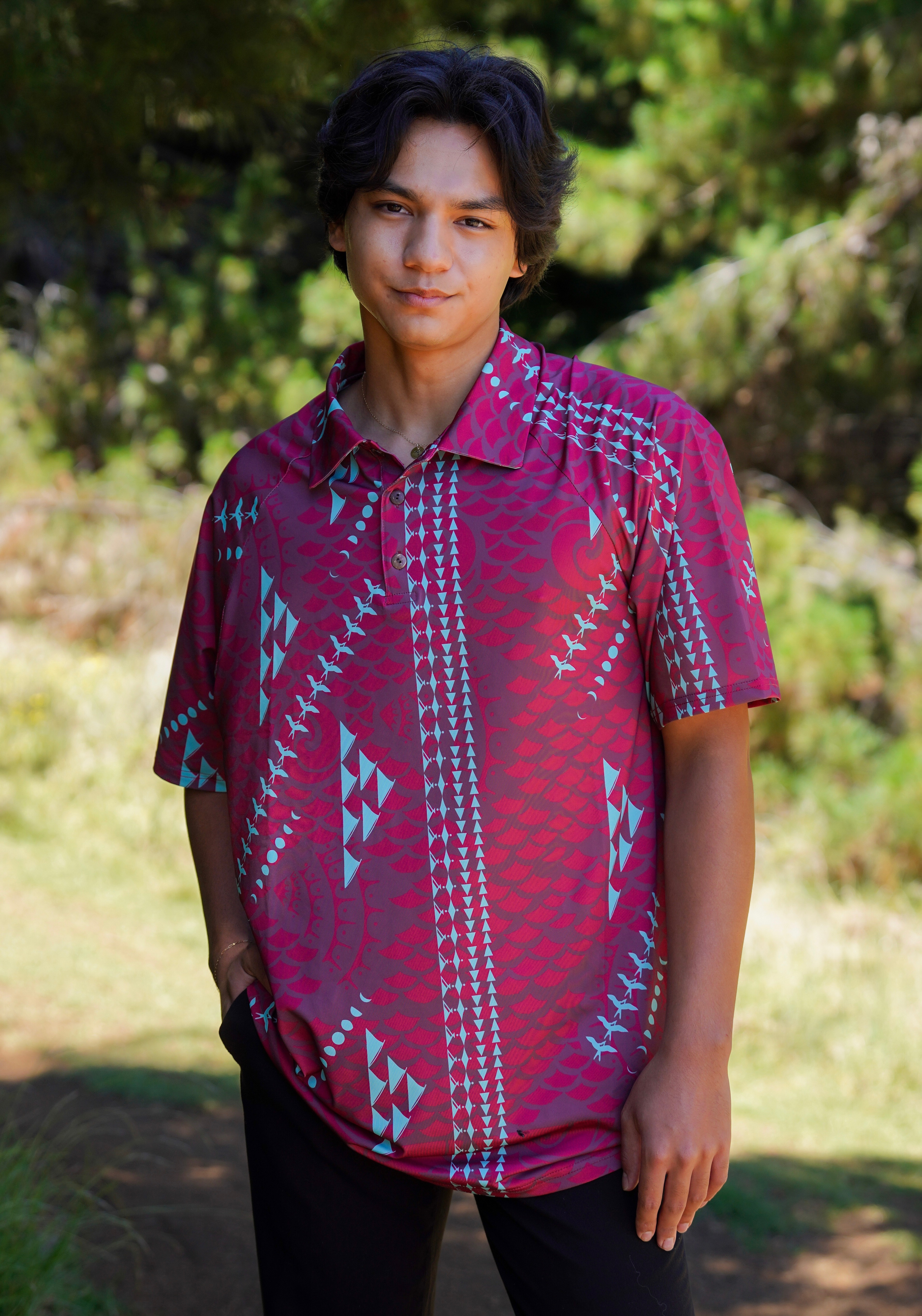 NIHOA POLO SHIRT - ALL SALES FINAL