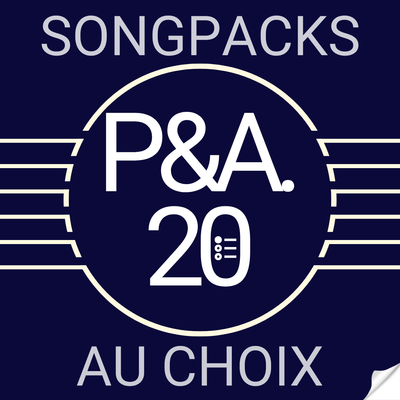 P&amp;A. 20 - Lot de 20 SongPacks au choix